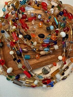 Customized Boho waist beads (price per strand)